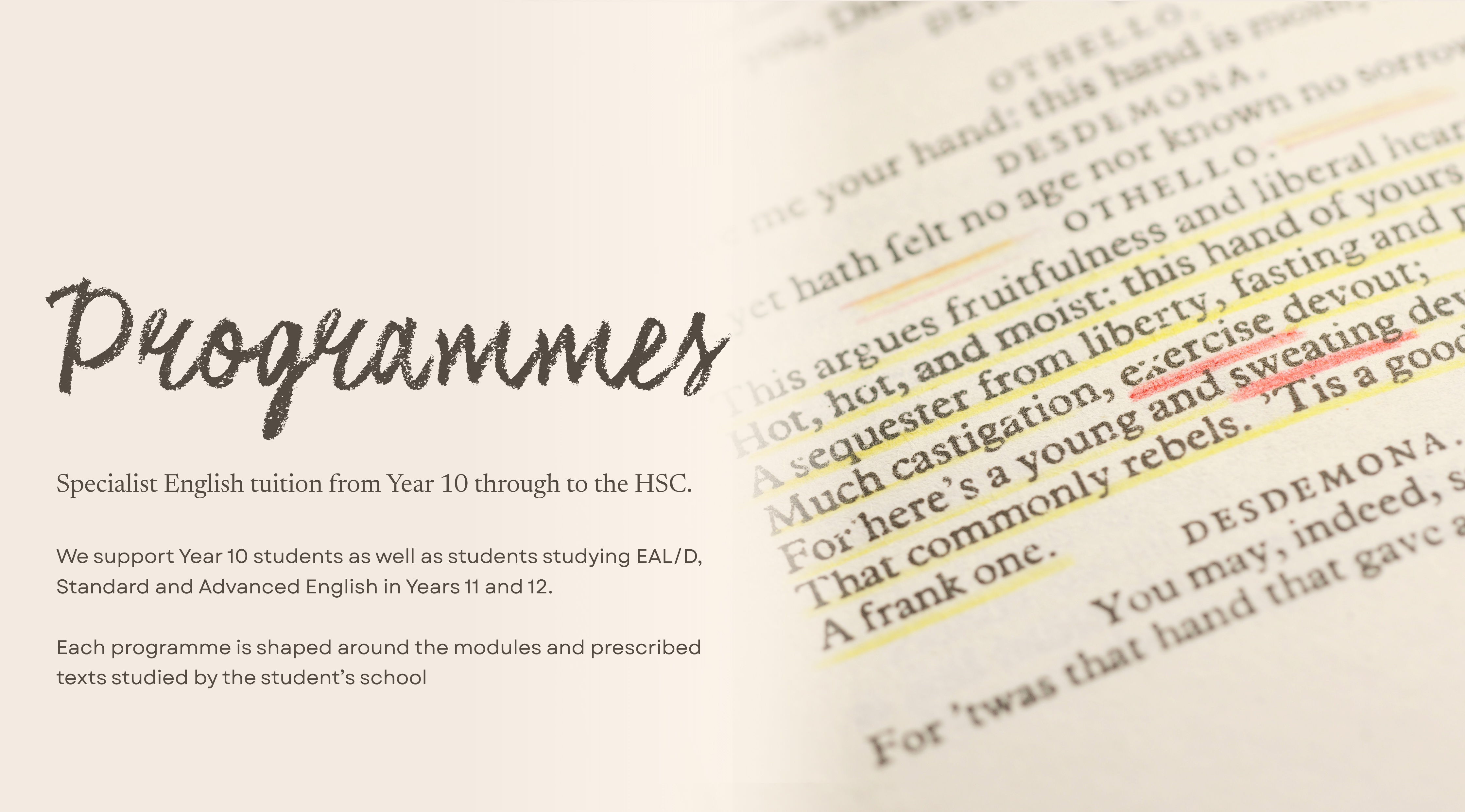 Our Programmes — The Reading Fox