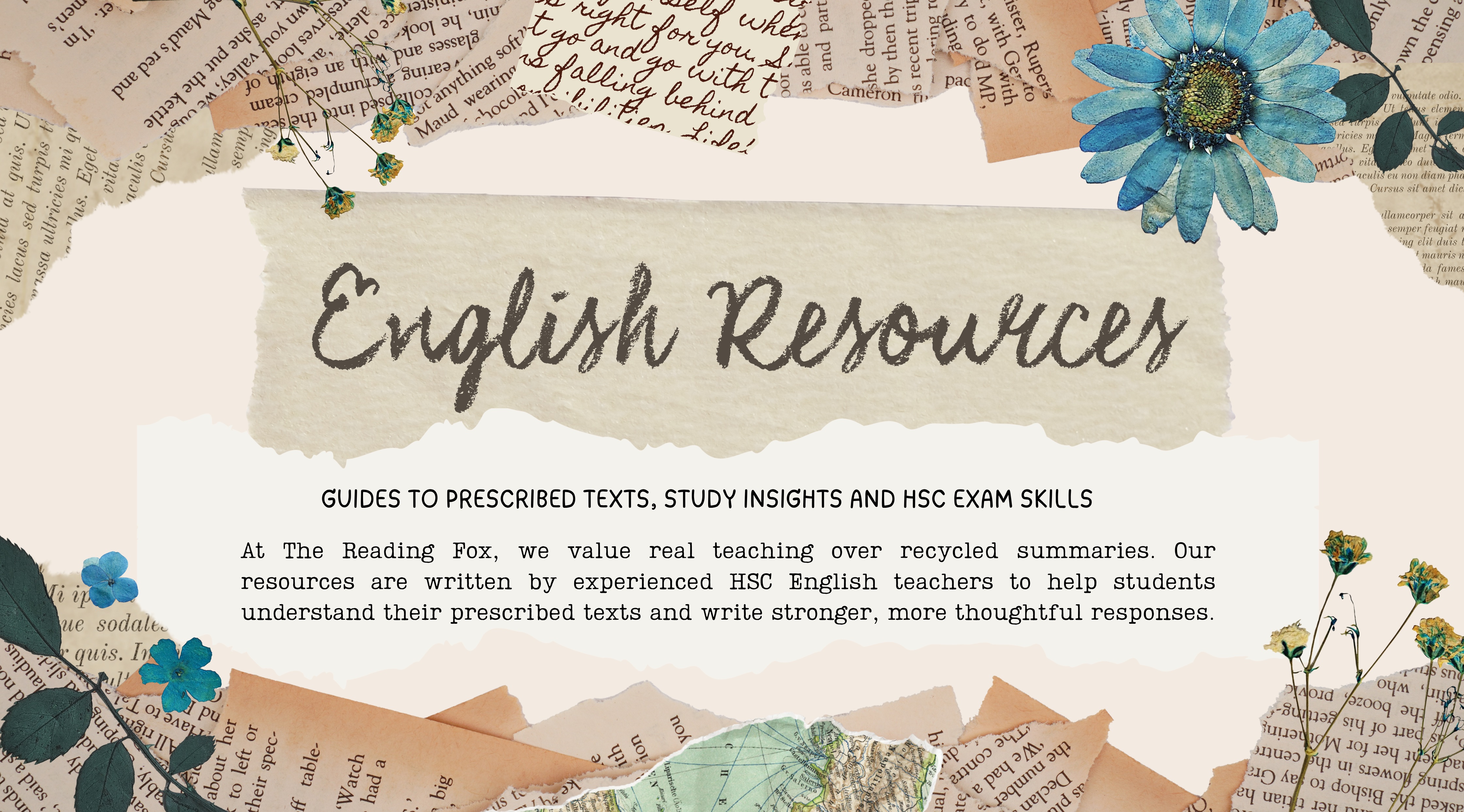 HSC English Resources — guides to prescribed texts, study insights and HSC exam skills. At The Reading Fox, we value real teaching over recycled summaries. Our resources are written by experienced HSC English teachers to help students understand their prescribed texts and write stronger, more thoughtful responses.
